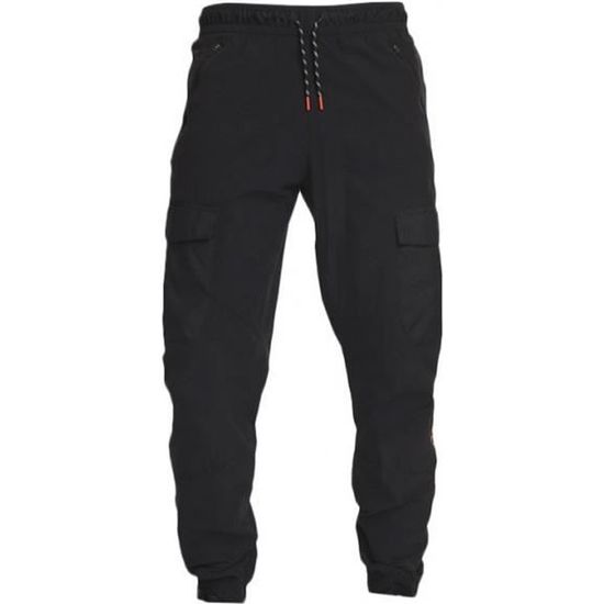Pantalon de survetement Nike AIRMAX WOGEN CARGO Homme Noir Running Fitness Respirant Noir Cdiscount Pret a Porter