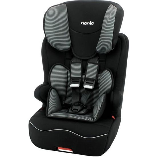 Siège auto isofix RACER - Groupe 1/2/3 (9-36kg) - Nania Silver