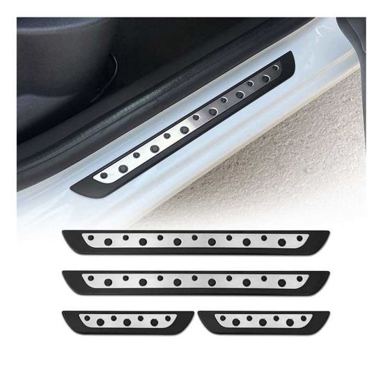 Seuils De Porte En Fibre De Carbone Pour Dacia Bigster 2025 - Lot De 4 Protections Autocollantes