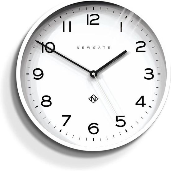 Grande Horloge Murale Moderne 50cm Avec Miroir - Dorée Vintage Silencieuse Pour Salon Et Cuisine