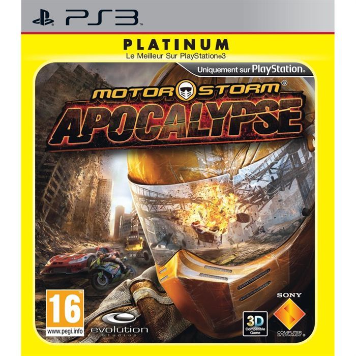 Motorstorm Apocalypse 3D Platinum/ Jeu Console PS3