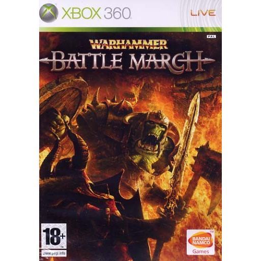 WARHAMMER : BATTLE MARCH / JEU CONSOLE XBOX 360