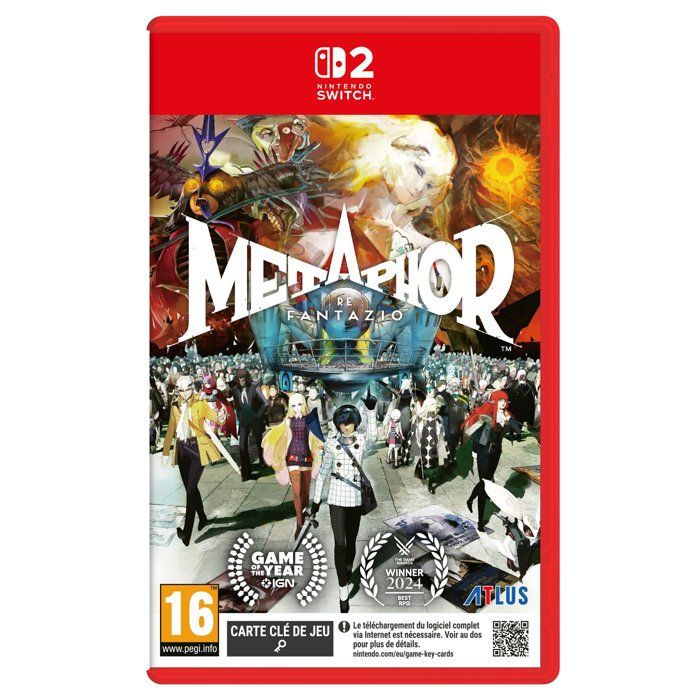 Metaphor: ReFantazio NINTENDO SWITCH 2