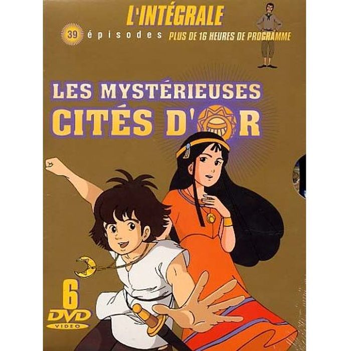 Les Mystérieuses Cités D Or L Intégrale LES MYSTERIEUSES CITES D'OR : L'intégrale, 6 DVD - Cdiscount DVD