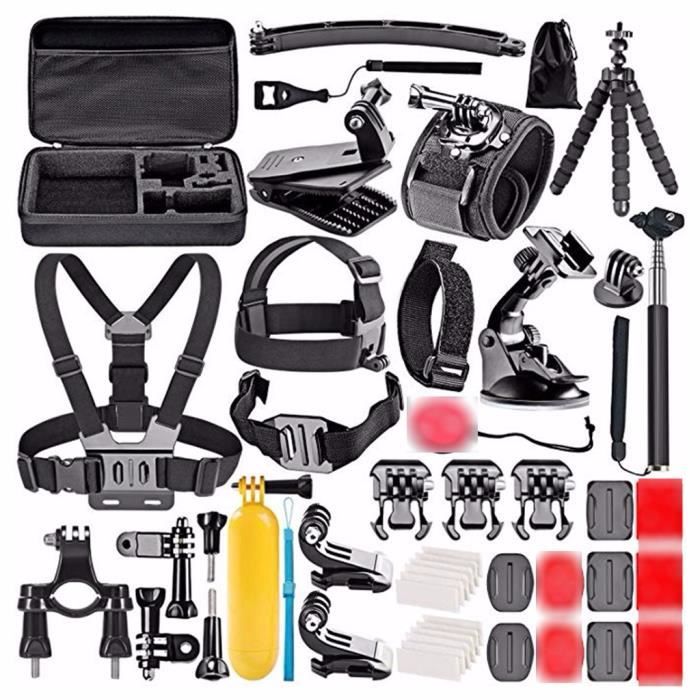 Pour les caméras Go Pro Hero 50-in-1 10085441 Kit d'accessoires pour caméra d'action