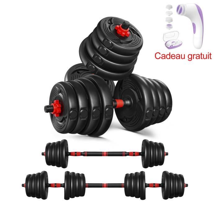 Kit Haltères 30kg - musculation réglables – poids musculation