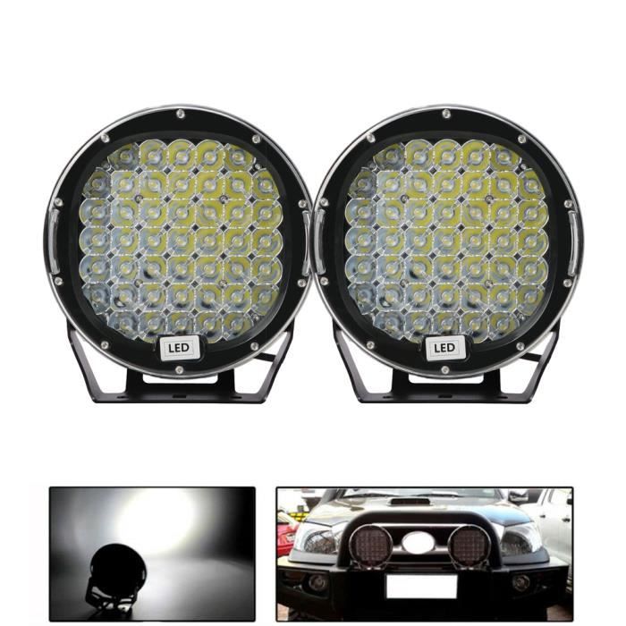2x 185W phares de travail LED projecteur Work light 12V 24V JEEP SUV