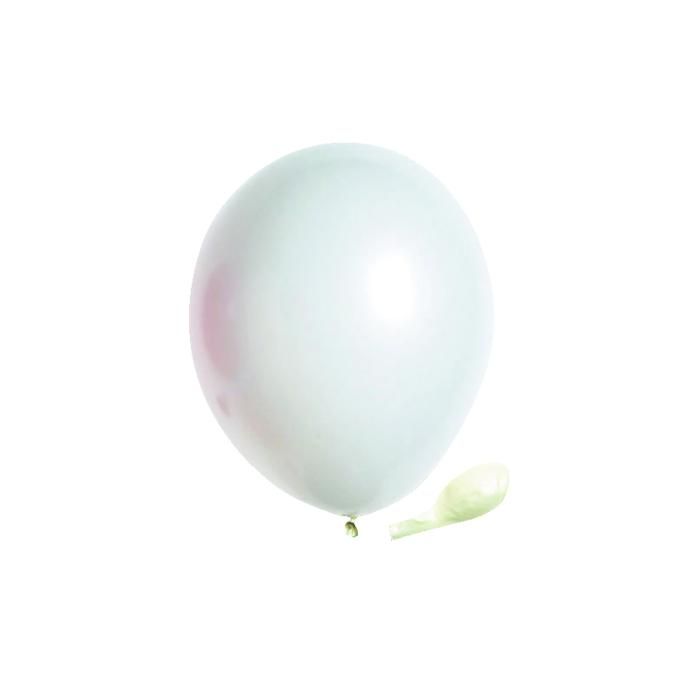 100 Ballons de Baudruche Unis Blancs