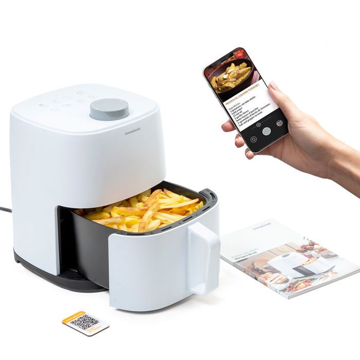 Friteuse a air sans Huile InnovaGoods Fryinn Lite 2000 Blanc 1200 W 2 L