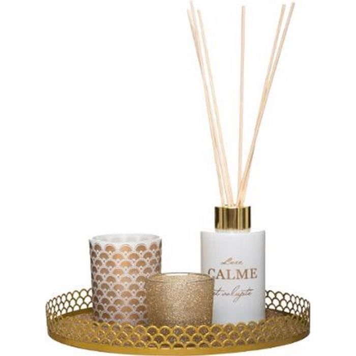 Coffret parfumé senteur Arabesque Rose & Amande