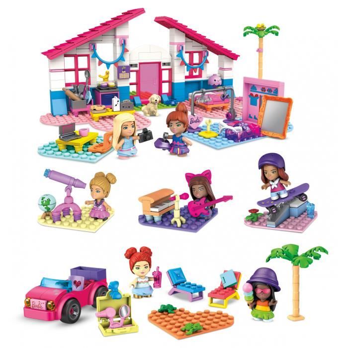 Mega Construx jeu de construction Barbie junior 517-pièces