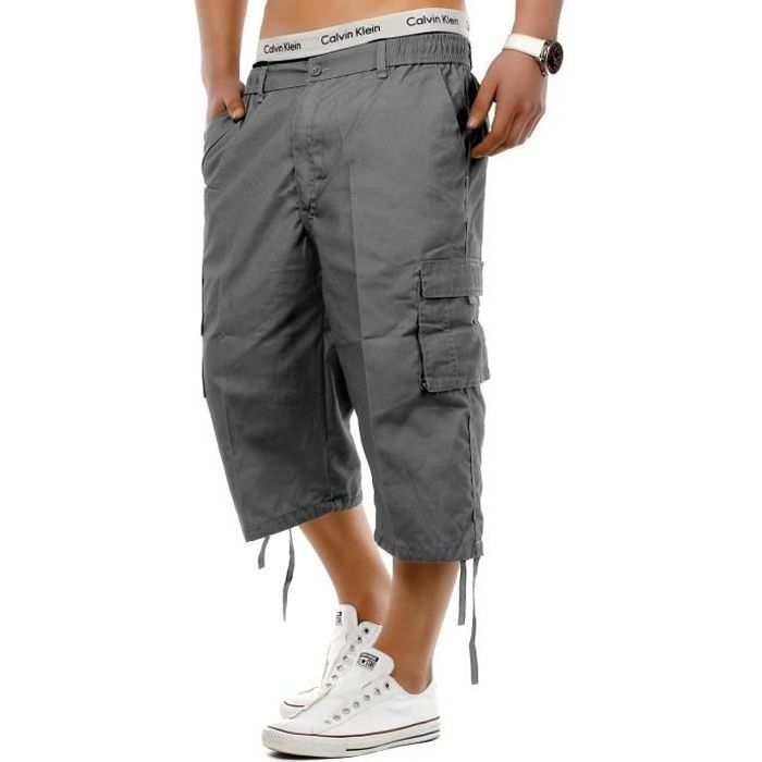 Mens Shorts MoSpace Bermudes Dehnbund Cargo Capri shorts courts 3/4