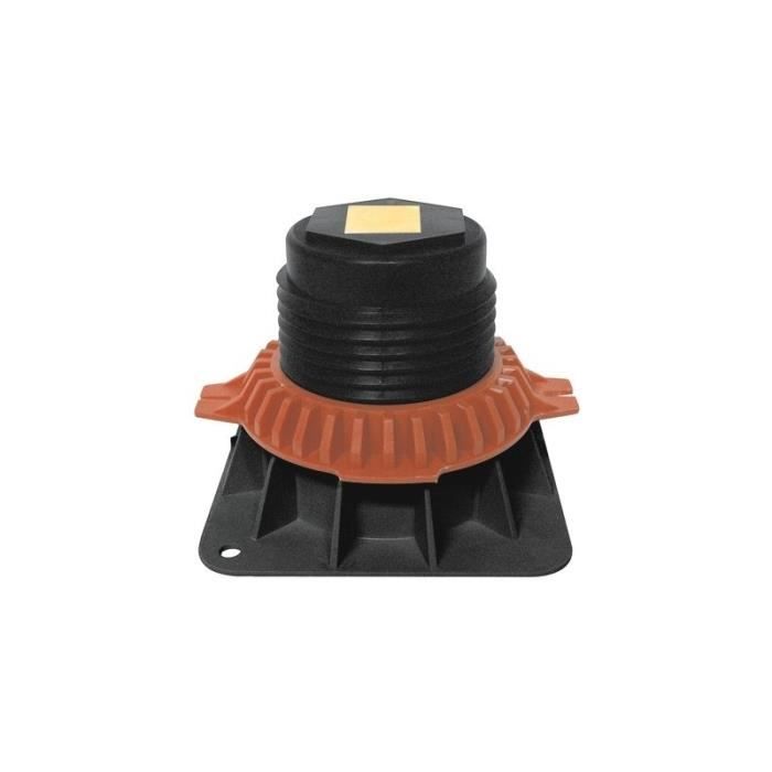 Lot de 4 pieds de receveur réglable 100/150 mm