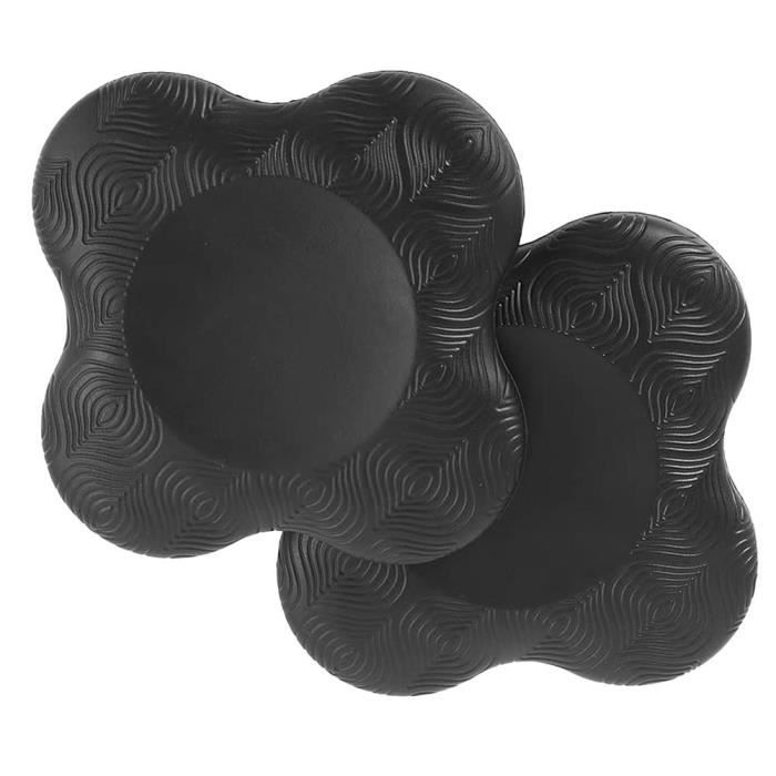 Tapis de yoga Tapis de Yoga Tapis à la main poignet Coucles de yoga Coussins de yoga Tapis pour exercice Fitness Gym 2pcs