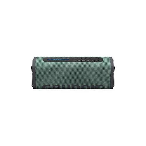 Grundig GBT Band Army Green Enceinte Bluetooth avec Dab+ et Radio FM, portée de 30 m, Plus de 8 Heures d'autonomie