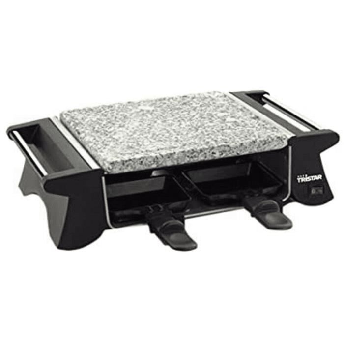 appareil à Raclette pour 4 personnes 500W noir