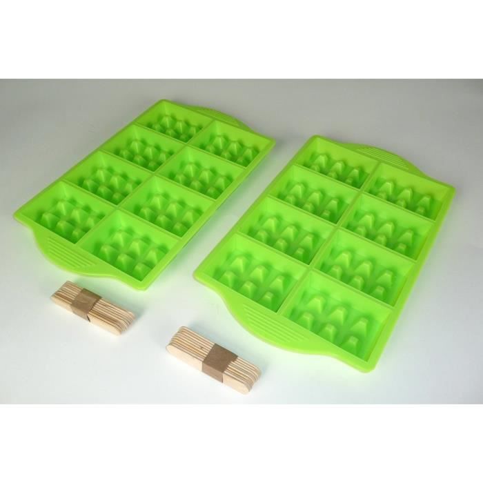 YOKO DESIGN Moule à mini gaufre pour party - Vert
