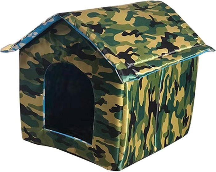 Maison de chat dextérieur imperméable pour animaux de compagnie maison de chat résistante aux intempéries chaude et épaisse Maison de chat dextérieur imperméable pour animaux de compagnie maison de chat résistante aux intempéries chaude et épaisse