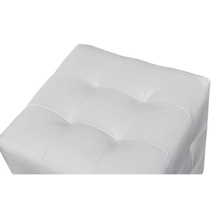Tables de chevet 2 pièces - CLOUD - cube Blanc C475