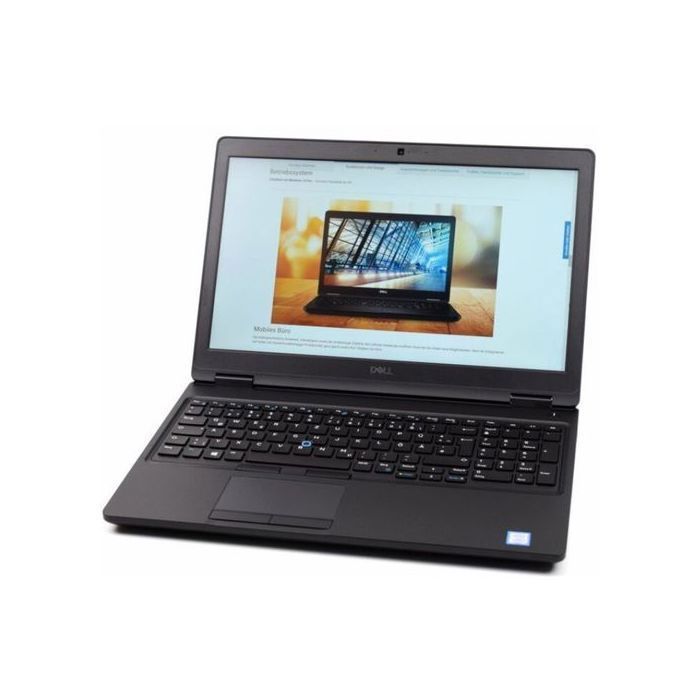 Ordinateur portable Dell Latitude 5590 i5 8GB 256GB SSD 15.6 W11 Pro Webcam Clavier retroeclaire Etat moyen utilise - Dell