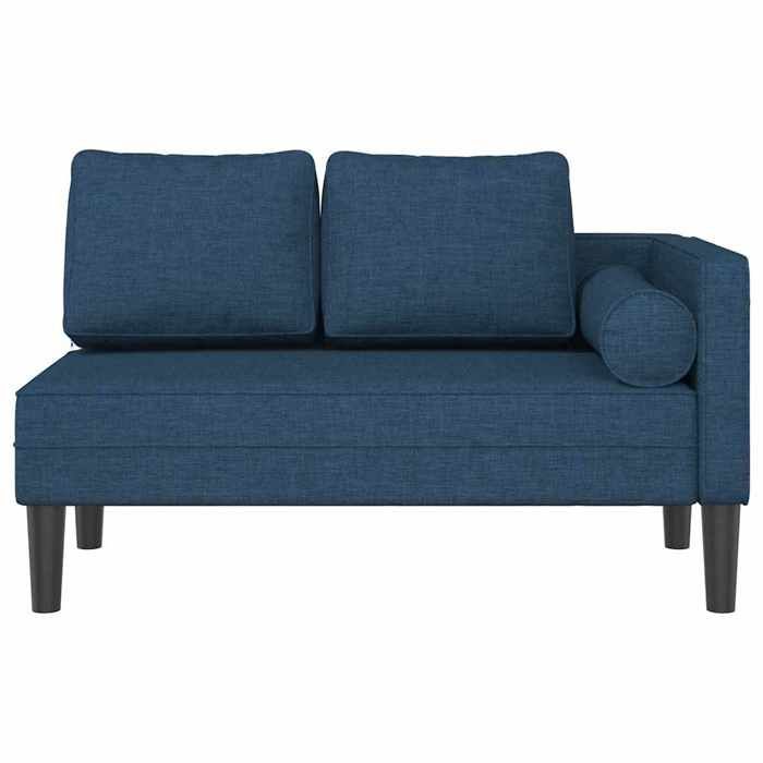Bleu Siège/Fauteuil - ZENCORE® Fauteuil long/Siège long - avec coussins bleu tissu - 1165x62x575cm Top651858601