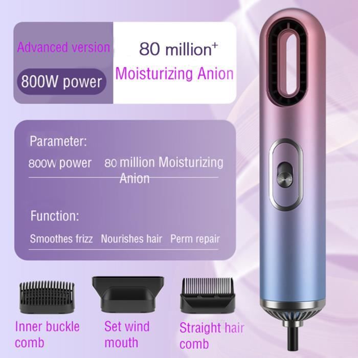 Sèche-cheveux Professionnel 5 En 1 - Fonctions Air Chaud Et Froid - Puissant - Neuf - Marque Générique