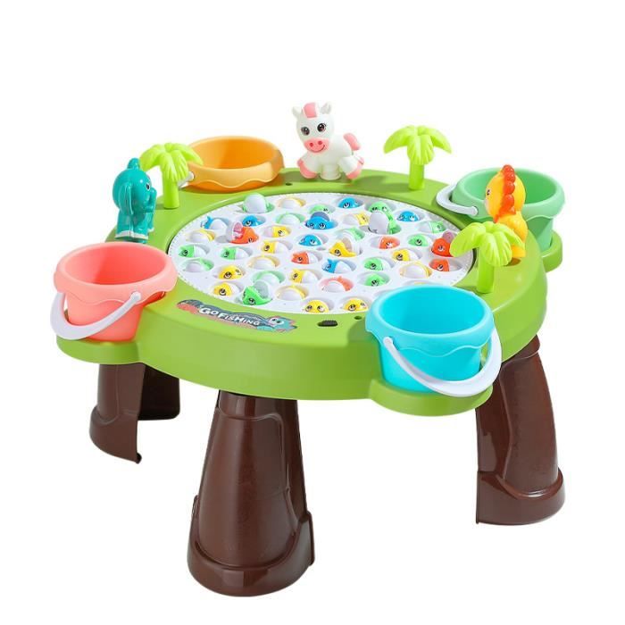Jouet Pêche Magnétique 39 Pièces - Jeu éducatif Bain Et Piscine
