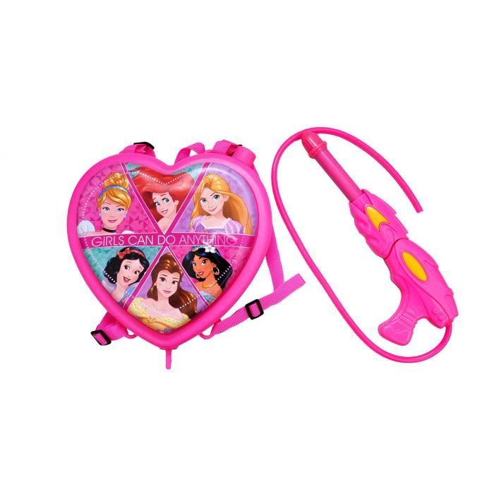Jeu D Adresse A3jtq Pistolet A Eau Startoys Holi A Haute Pression Reservoir De Retention 2 5 L Disney Princess En Forme De Cœur Cdiscount Jeux Jouets