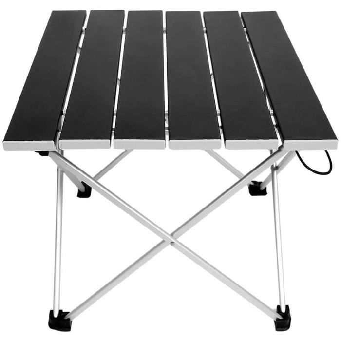 TD® Table Pliante De Groupe Rapide En Alliage D'aluminium Extérieur Camping Pique-nique Table
