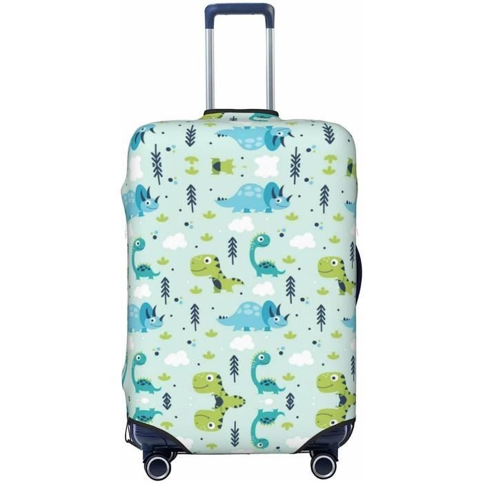 Valise Cabine Rigide Dinosaure 3D Flyte - 27x45x19 Cm, Roues Lumineuses