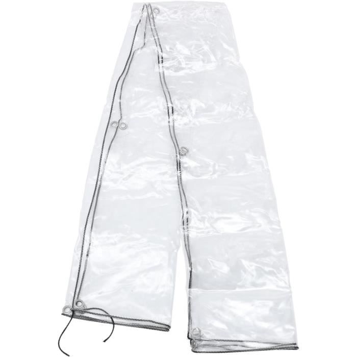Bâche Ovale Pour Piscine Hors Sol - 274 X 549 Cm - Résistante Aux Intempéries Et Aux Débris - Avec Kit De Fixation