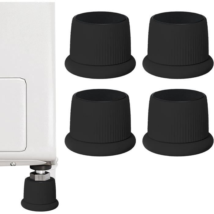 HowseHold Lot De 4 Patins Stabilisation Pour Caravane - Coussinets Empilables Pour Cric Et Nivellement | Plastique Durable