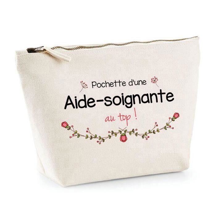 Pochette aide soignante personnalisée shop
