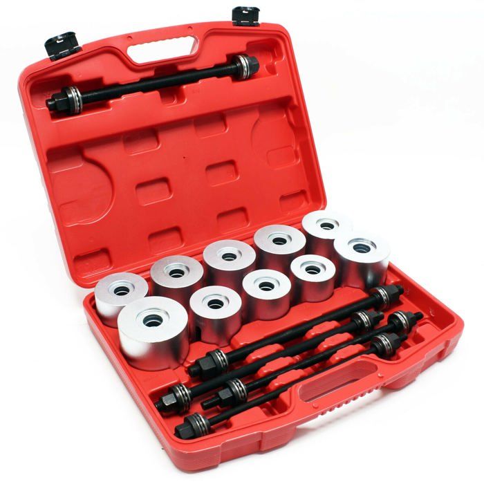 KAOLALI Kit Extracteur De Roulement 16 Pièces - Outil D'Extraction Palier Avec Marteaux Glissants Pour 6 à 59 Mm