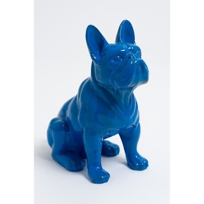 Statuette chien avec casque audio - Décoration