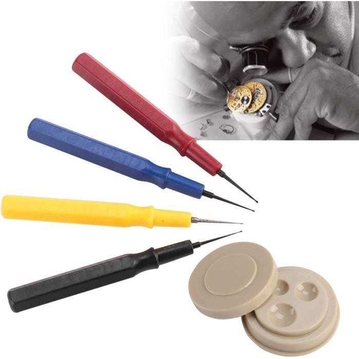 Stylo Graisseur De Précision Pour Montres - 4 Pointes Différentes (0.02 à 0.06 Cm) - Outil De Réparation Et D'entretien