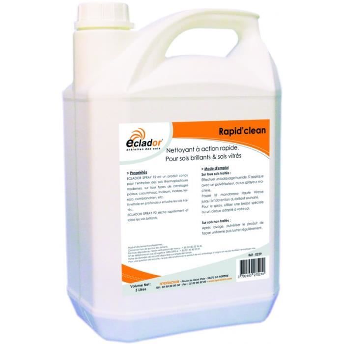 Nettoyant pour sols brillants non poreux 5L