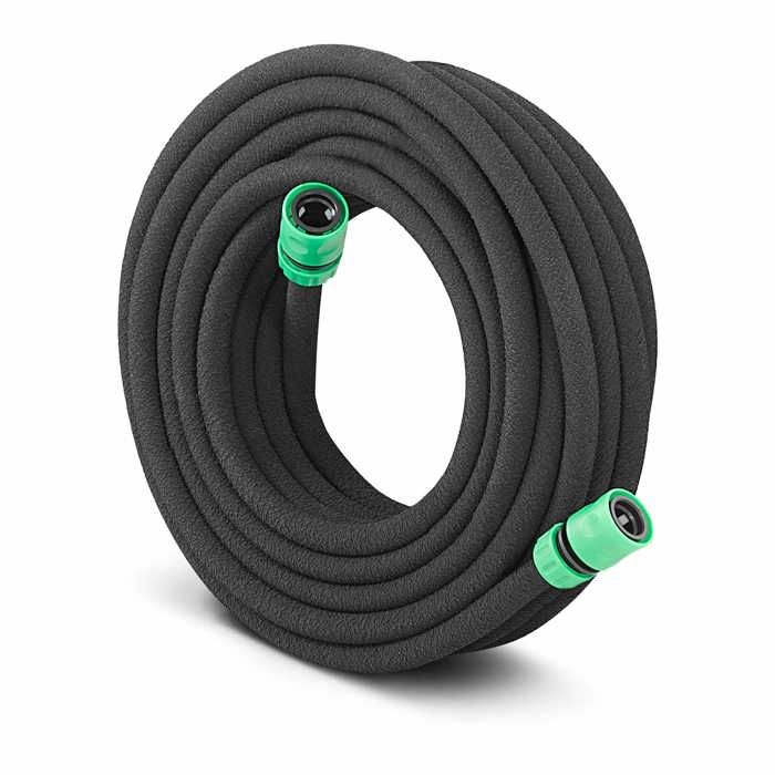 Tuyau Poreux Hillvert 30 M - Arrosage Goutte à Goutte, Débit 840-1200 L/h, Pour Potager Et Serres - 9