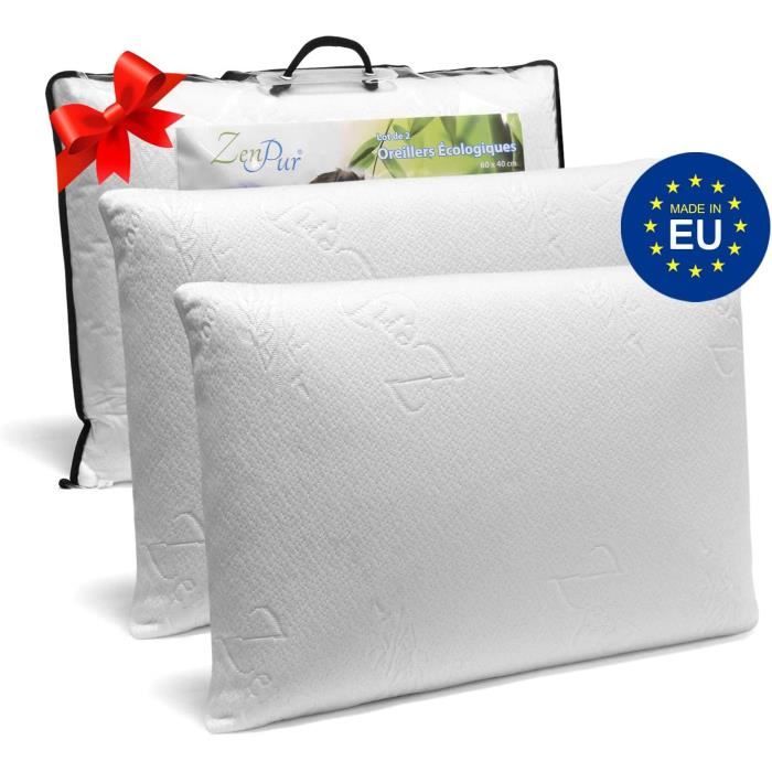 Zenpur oreiller memoire forme cervicales douloureuses Sale