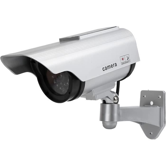 OMABETA Caméra Factice De Surveillance Avec LED Fausse Caméra Réglable