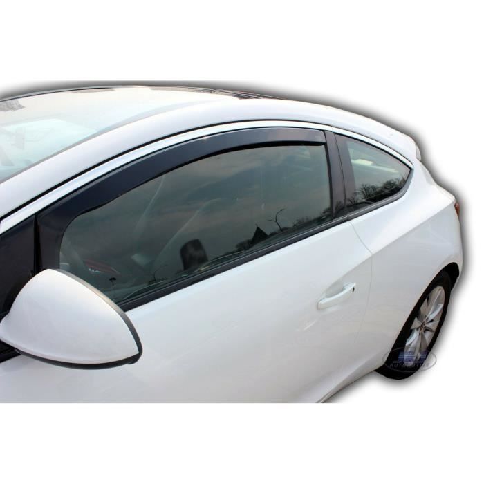 JJ AUTOMOTIVE | Deflecteurs d'Air déflecteurs de vent Compatible avec Opel Astra GTC 3P 2012-2018 2pcs