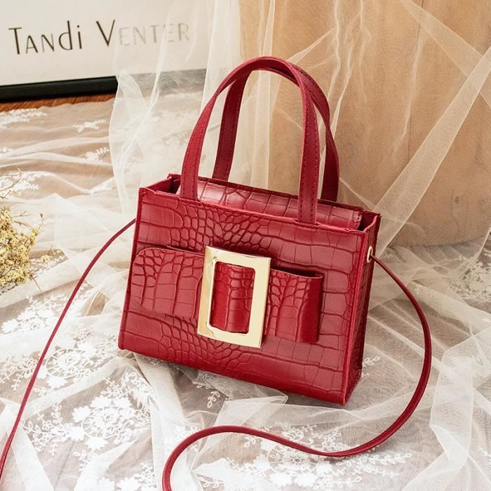 Sac luxe rouge outlet
