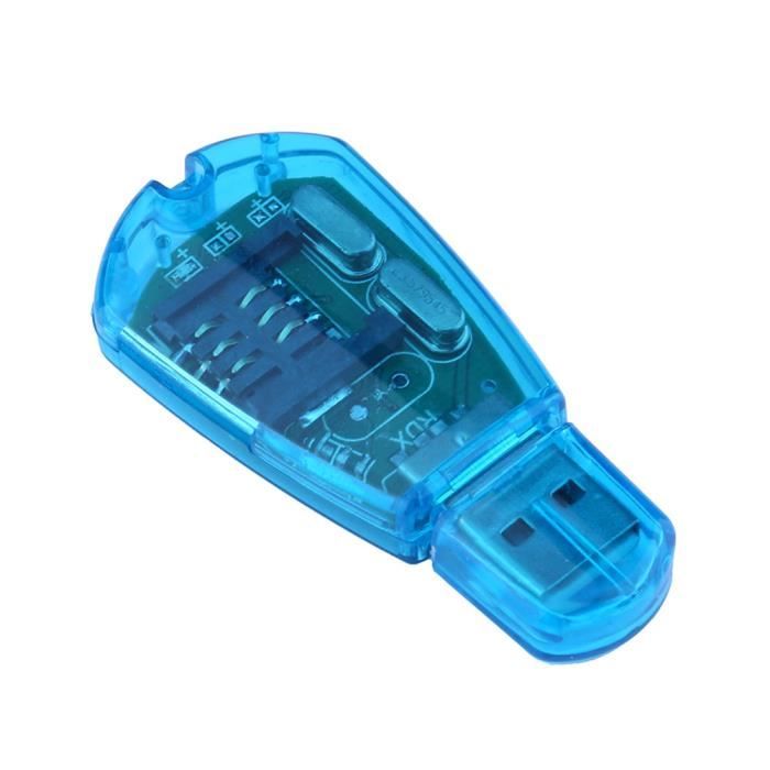 Tbest lecteur de carte mini SIM Lecteur de carte SIM USB GSM CDMA Téléphone portable SMS Copie de sauvegarde Clone Writer + CD