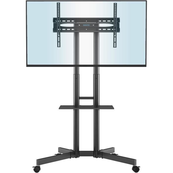 Support Mobile Pour Tour PC Avec Roulettes - Base Stable, Réglable, Plastique Robuste