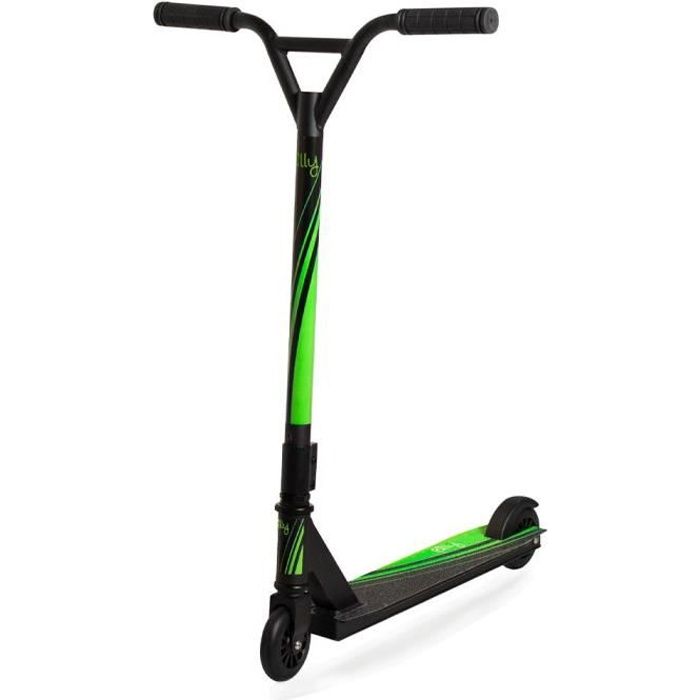 Billy Trottinette Freestyle Nero Luxe Wave Green