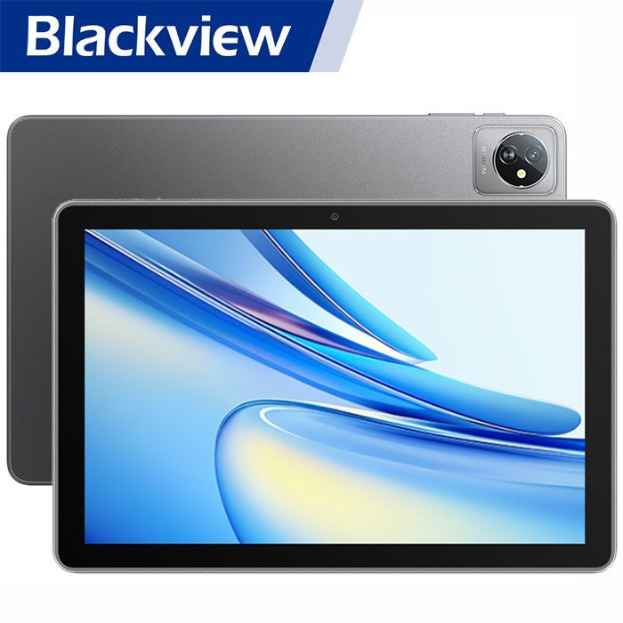 Blackview Tab 70 WiFi Tablette Tactile 10.1 8Go+64Go-1To 2.4G+5G WiFi6 6580mAh Android 13 – Gris
