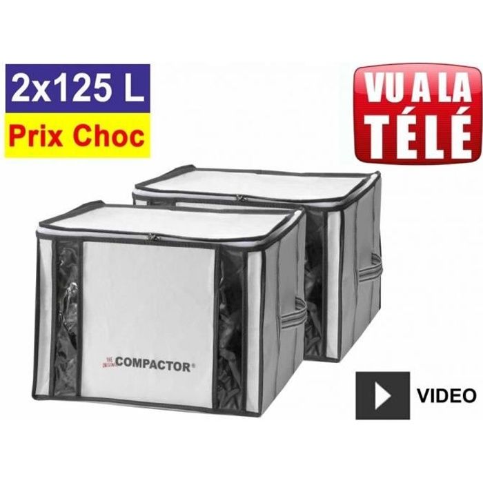 Rangement sous vide compactor shop