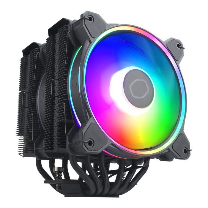 Cooler Master Hyper 622 Halo Black - Ventilateur LED ARGB pour processeur pour socket Intel et AMD