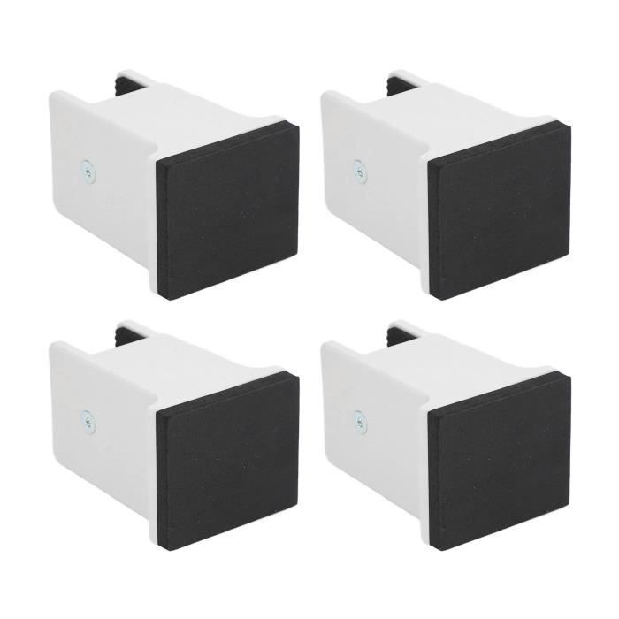 Cadre de Lit Fileté Réglable, Lot de 8 Anti-Secousse Outil de Support Télescopique Cadre de Lit Réglable Fileté Bouchons de Tête de Lit Fixateur pour Lit, Armoire, Chaise, Canapé (33-110 mm