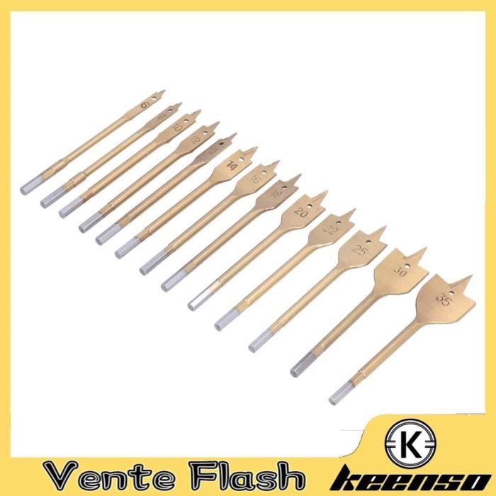 Hinrichs Kit de Forets Forestières 17 Pièces en Coffret en Plastique - Kit de Mèches à Bois